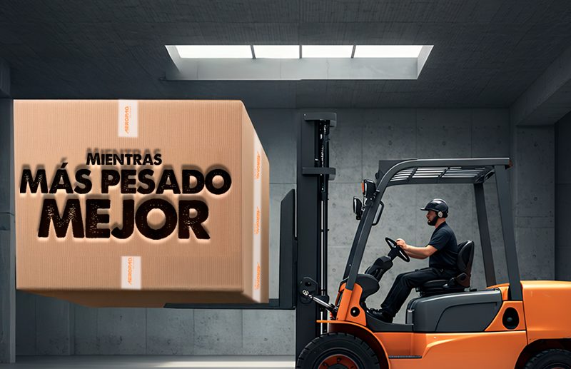 Mientras más pesado mejor